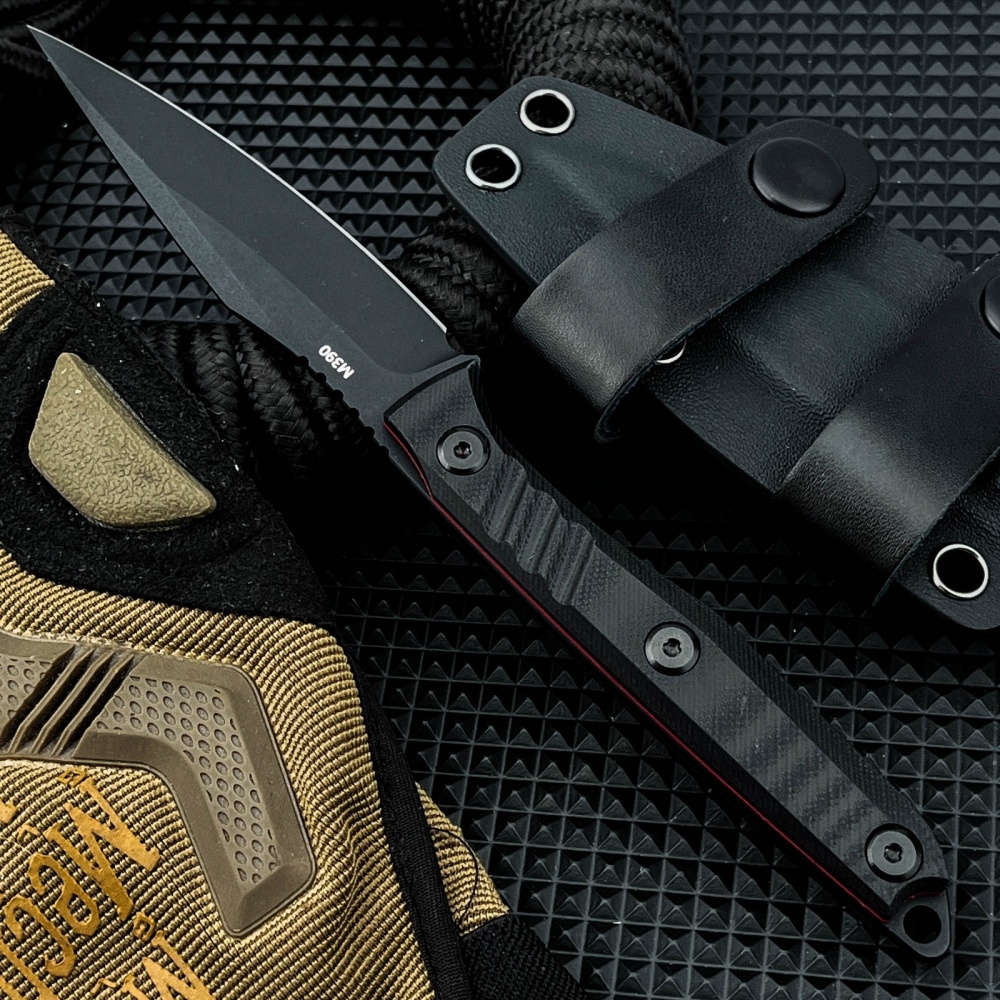 Survival Knife Full Tang - Cuchillo Fijo Duradero 8Cr13Mov, Cuchillos Utilitarios