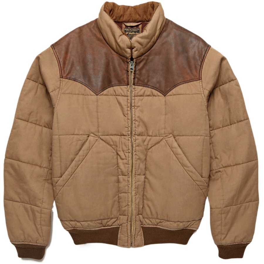 Outdoor Adventure Outfit - Chaqueta de cuero encerado estilo western