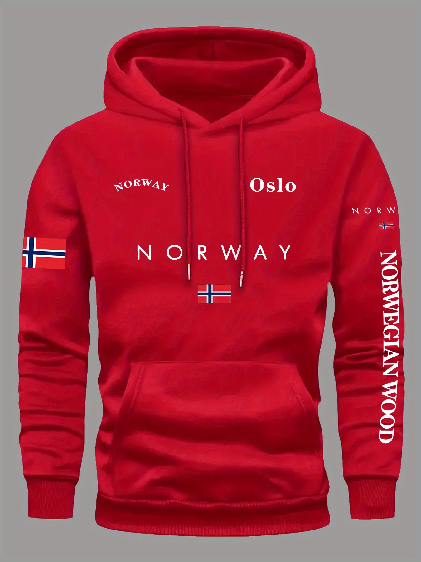 Outdoor Adventure Outfit - Sudaderas con bandera de NORUEGA para