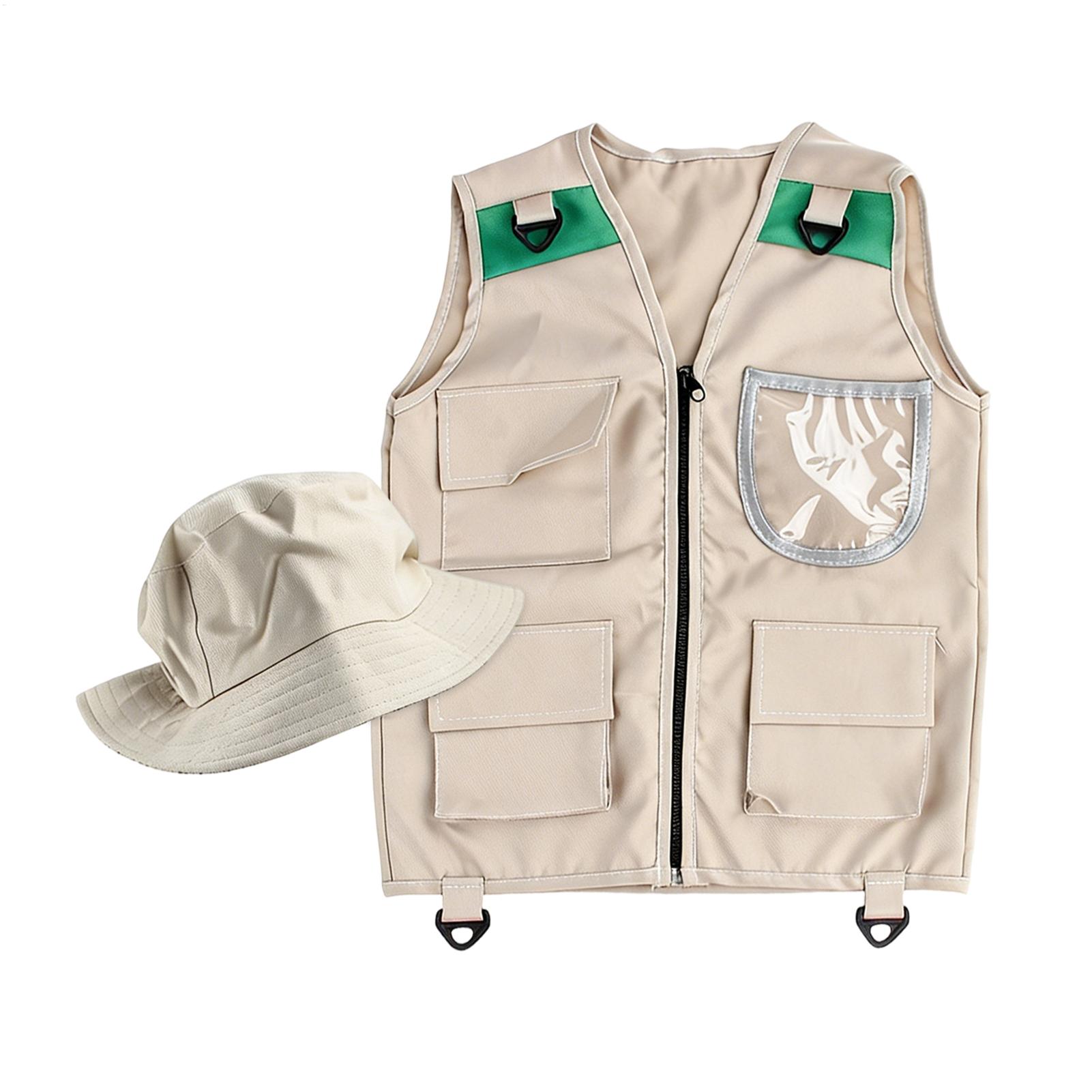Outdoor Adventure Activities For Kids - Conjunto de Chaleco y Sombrero de