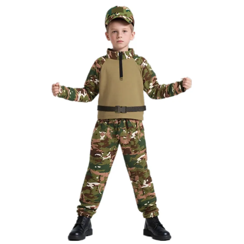 Outdoor Adventure Outfit - Traje de rana de camuflaje para