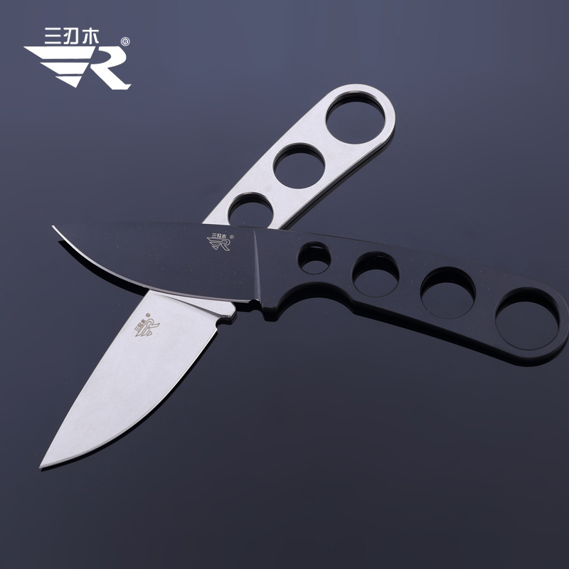 Survival Knife Full Tang - Sanrenmu-cuchillo de cuello de hoja fija