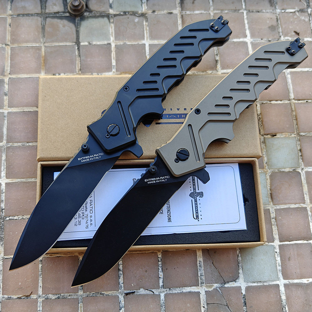 Survival Knife Full Tang - JUFULE GLAUCA G1 cuchillo plegable mango