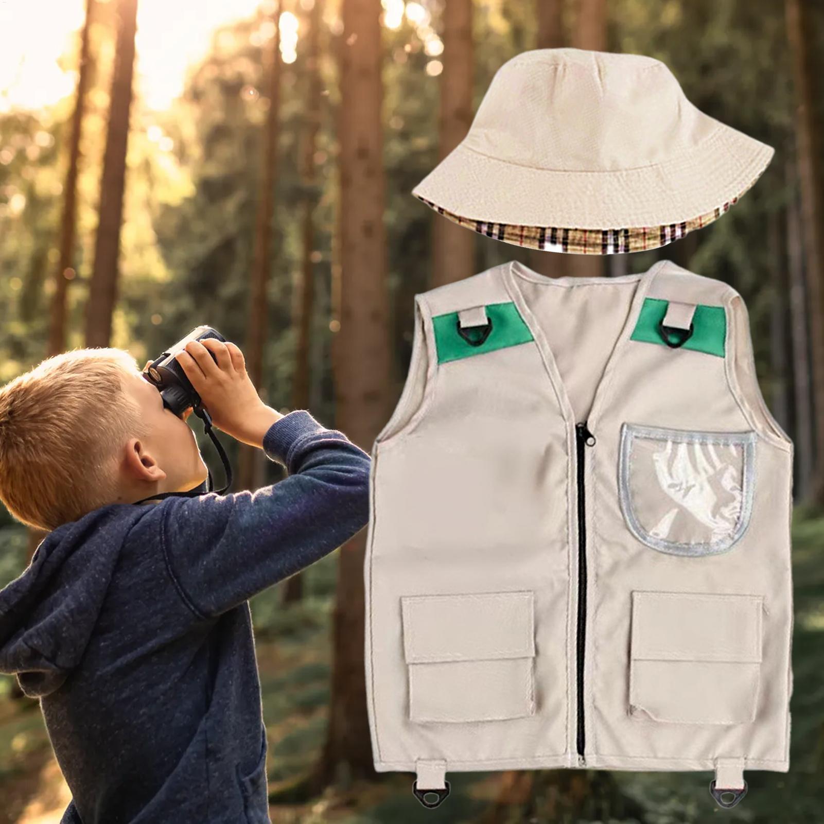 Chaleco y Sombrero de Explorad - Outdoor Adventure Activities For Kids reseña y precio