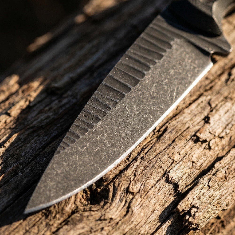 Cuchillo Bushcraft de Espiga C - Survival Knife Full Tang reseña y precio