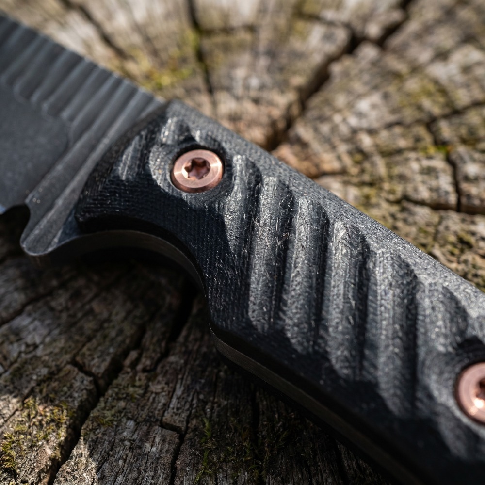 Cuchillo Bushcraft de Espiga C - Survival Knife Full Tang reseña y precio