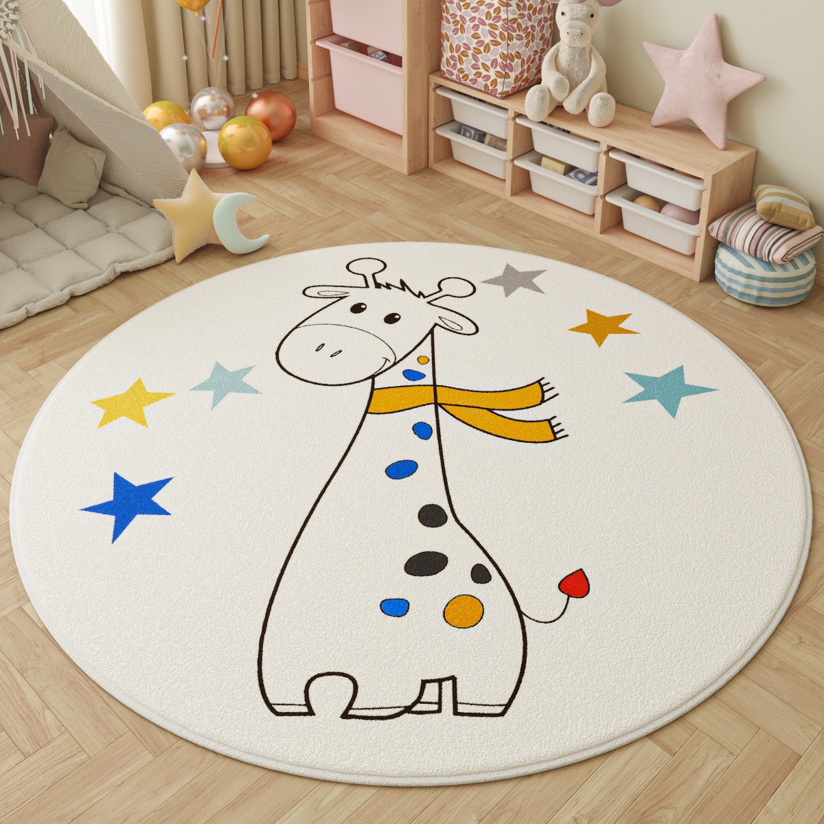 Alfombra Redonda Infantil para - Outdoor Adventure For Kids reseña y precio
