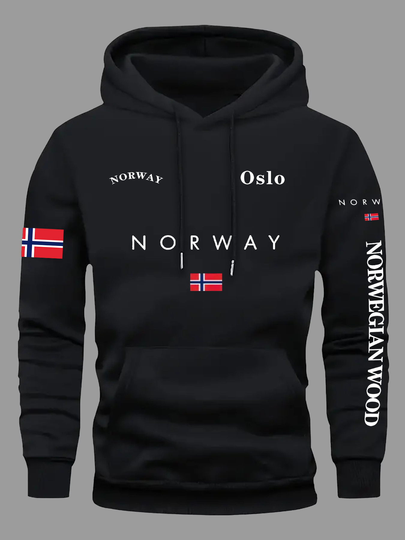 Sudaderas con bandera de NORUE - Outdoor Adventure Outfit reseña y precio