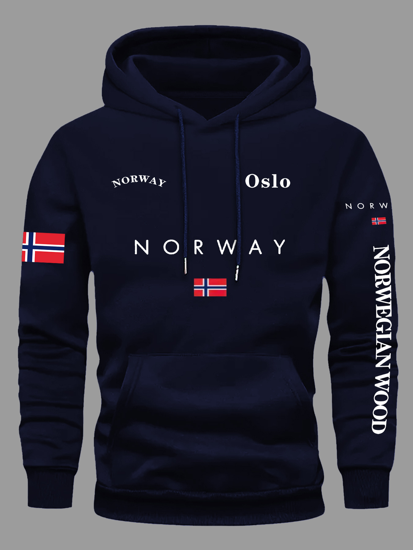 Sudaderas con bandera de NORUE - Outdoor Adventure Outfit reseña y precio
