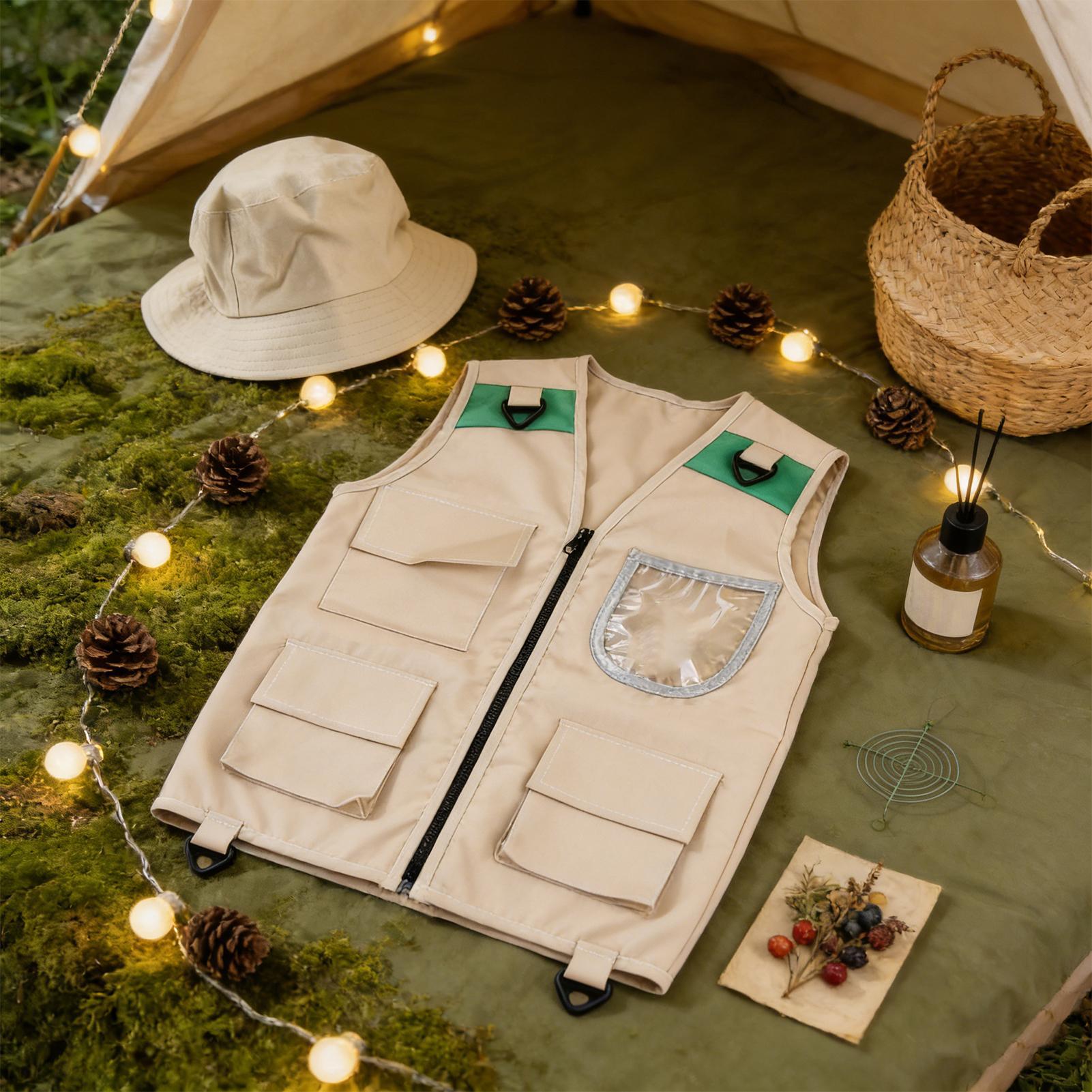 Conjunto de Chaleco y Sombrero - Outdoor Adventure Activities For Kids reseña y precio
