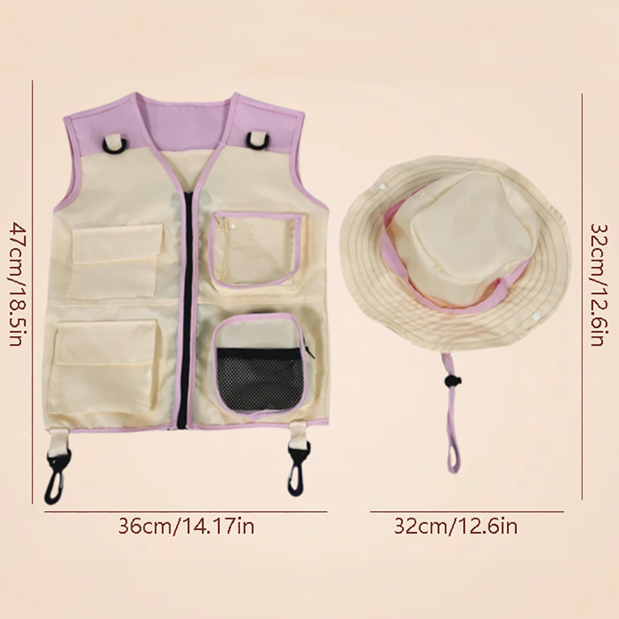 Chaleco de explorador para niñ - Outdoor Adventure Outfit reseña y precio