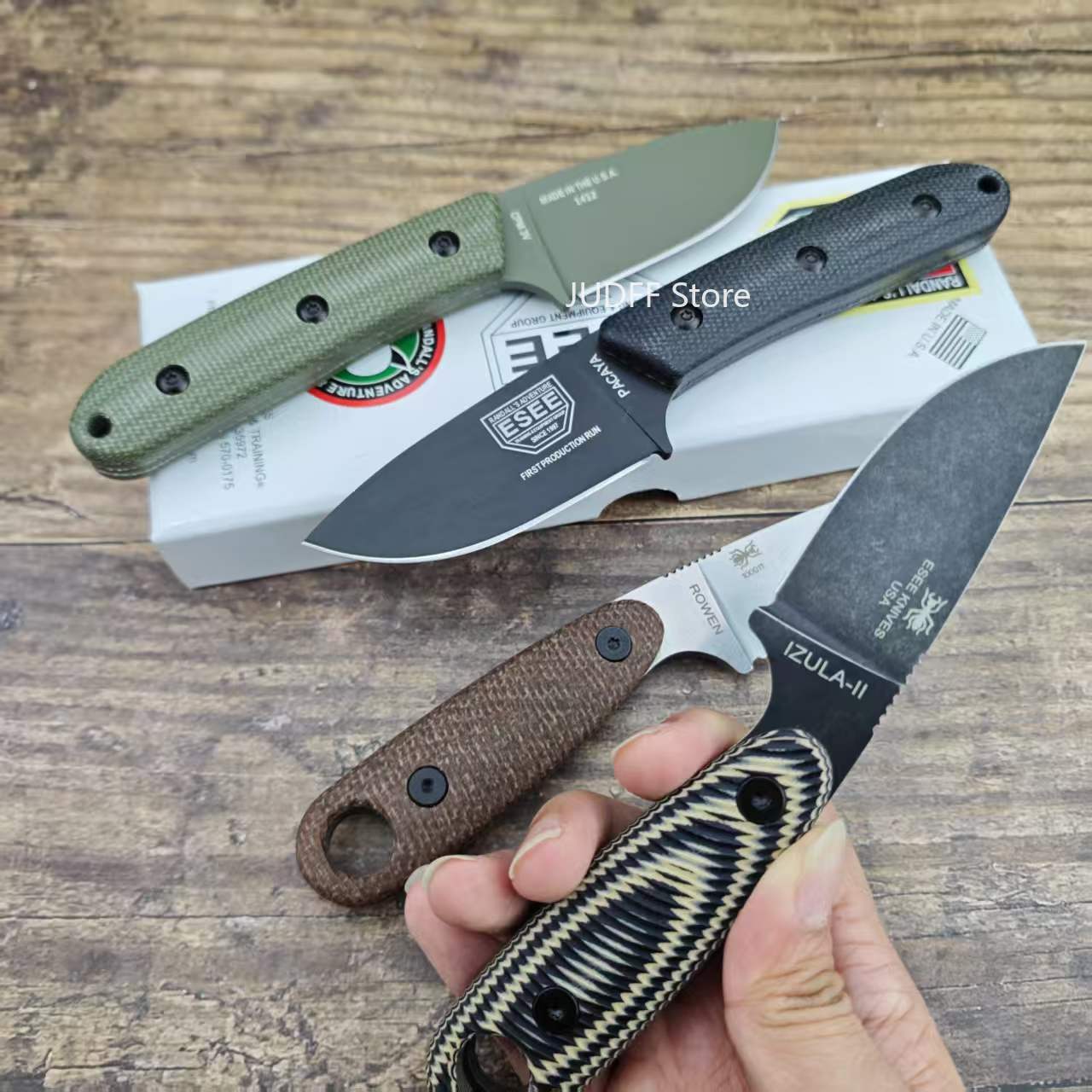 Cuchillo Fijo para Exteriores  - Survival Knife Full Tang reseña y precio