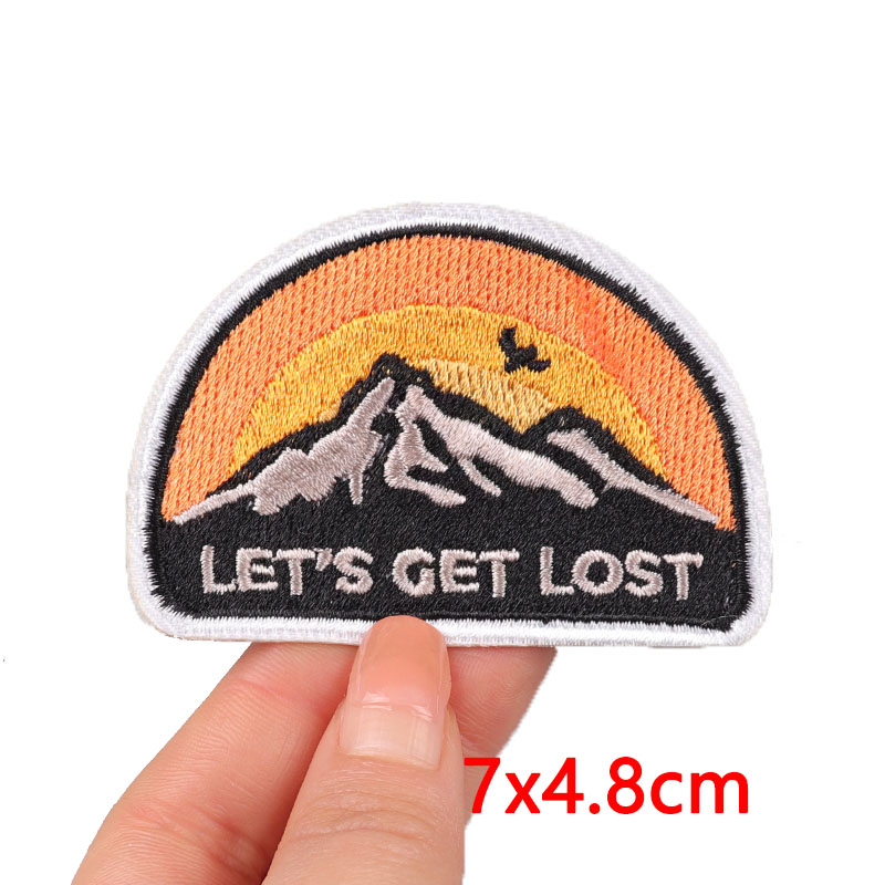 Parches bordados para senderis - Outdoor Adventure Outfit reseña y precio
