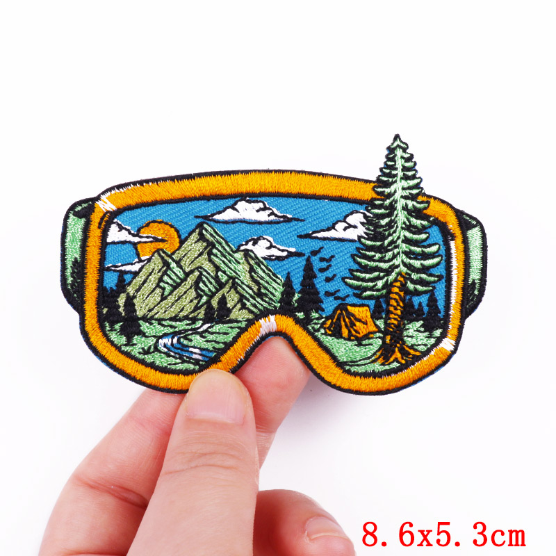 Parches bordados para senderis - Outdoor Adventure Outfit reseña y precio