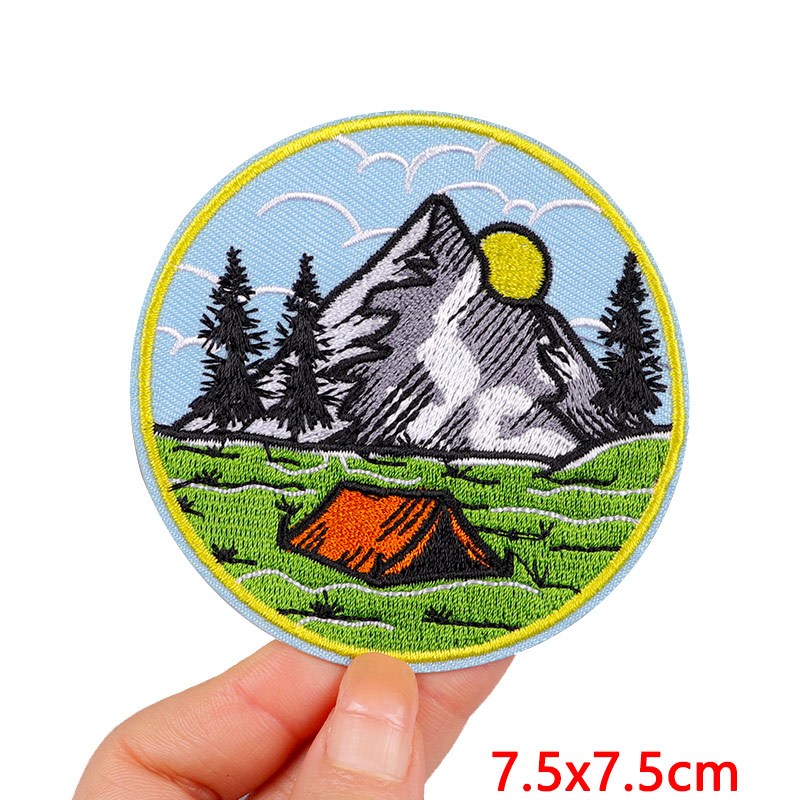 Parches bordados para senderis - Outdoor Adventure Outfit reseña y precio