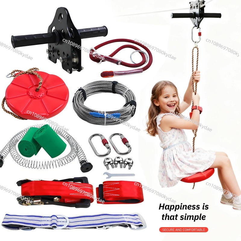 Kit de Tirolina para Niños, Ju - Outdoor Adventure Activities For Kids reseña y precio