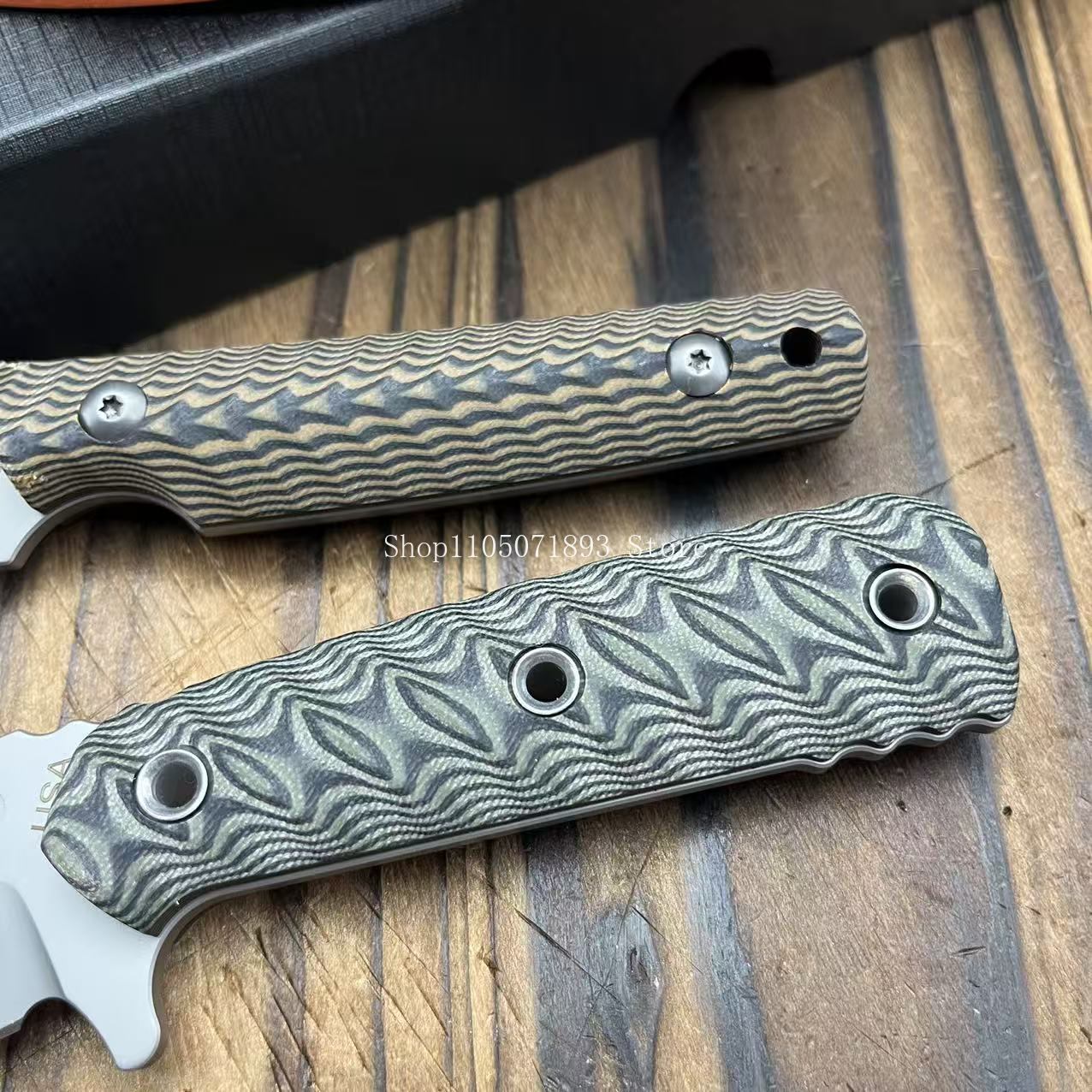 Cuchillo de Camping de Alta Du - Survival Knife Full Tang reseña y precio