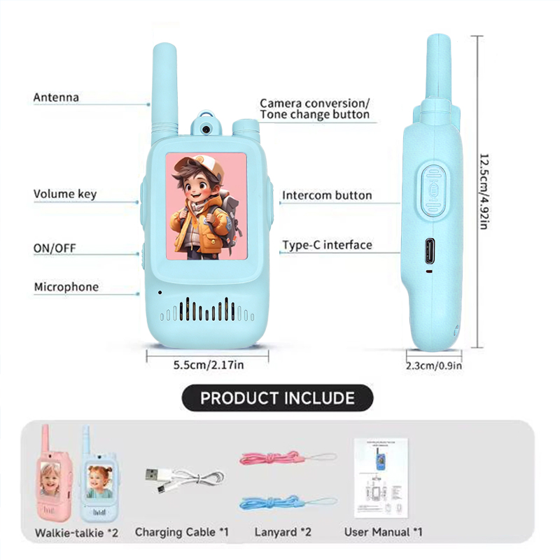 2 Walkie Talkies Recargables p - Outdoor Adventure For Kids reseña y precio